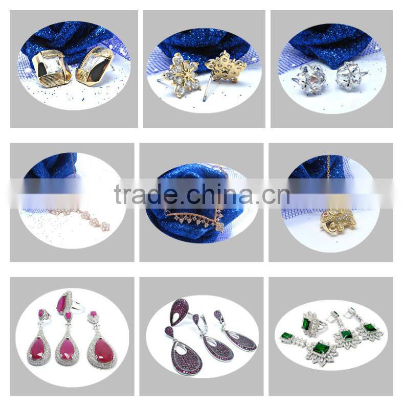 2016 jewelry fashion snow design jewelry sets for ladies fashion gold plated jewelry sets