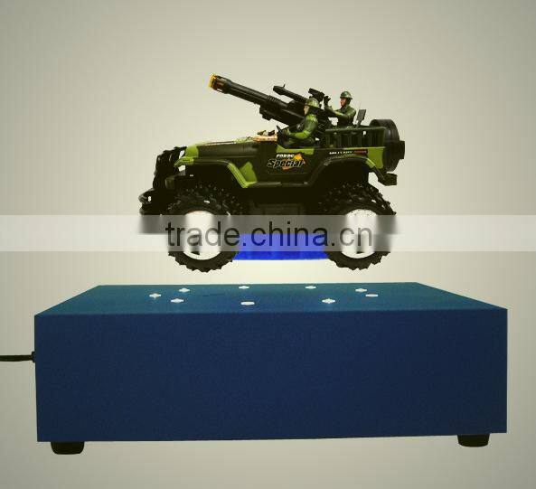 New design stand magnetic display rack for toy flight and cars