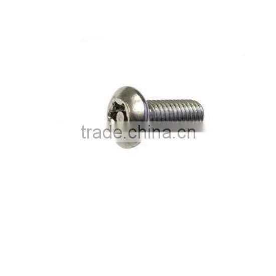 Stainless steel tamper-resistant button head cap screw