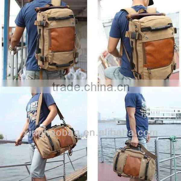 Vintage travel camping sleeping bag chair bag