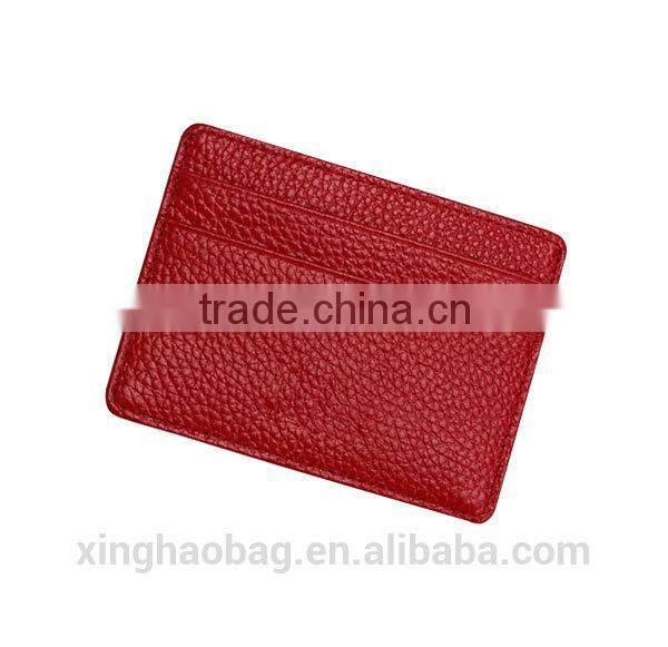 genuine leather high quality business card holder