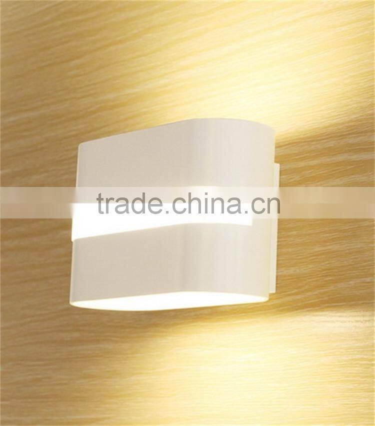 7W indoor aluminum led wall mount reading lamp
