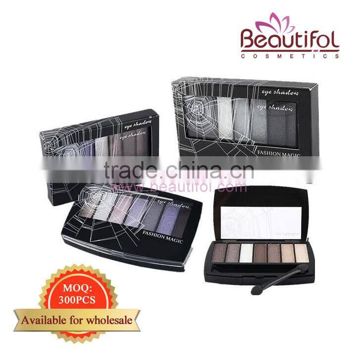 Multi- color baked powder glitter eyeshadow palette, wholesale makeup, small quantity cosmetics, cosmetics eye shadow