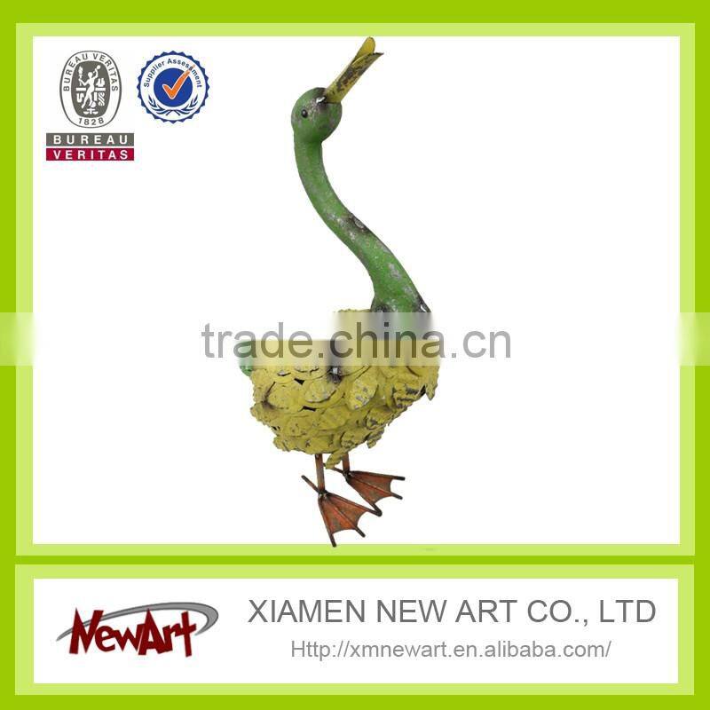 Hot selling color metal living room decor metal bird decoration crafts