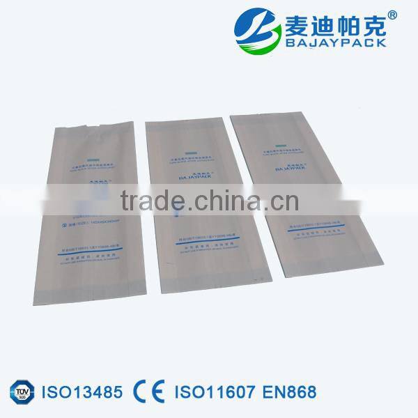 Heat Sealing Sterilization Gusseted Paper Pouch