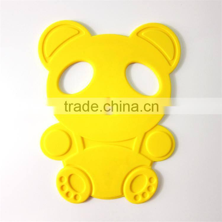 Wholesaler silicone cup mat silicone cute shape coaster
