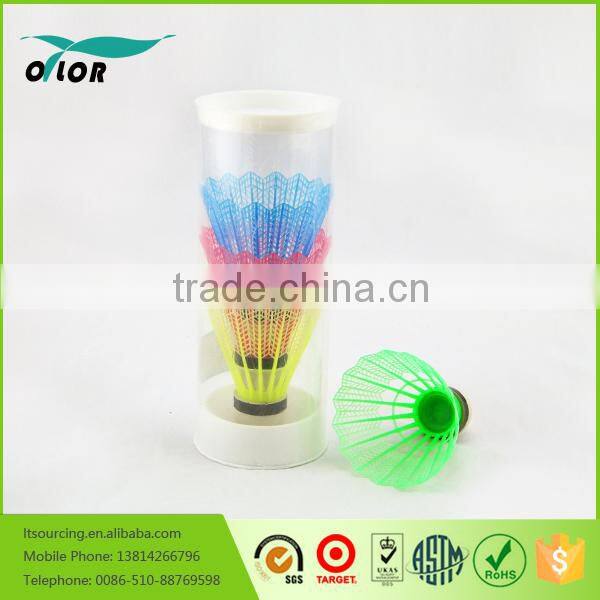 Good price duck feather durable club badminton training shuttlecock