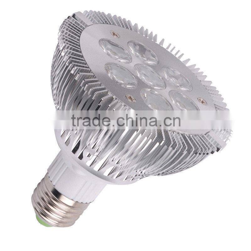PAR30 E27 7X1W 7W led spotlight,downlight
