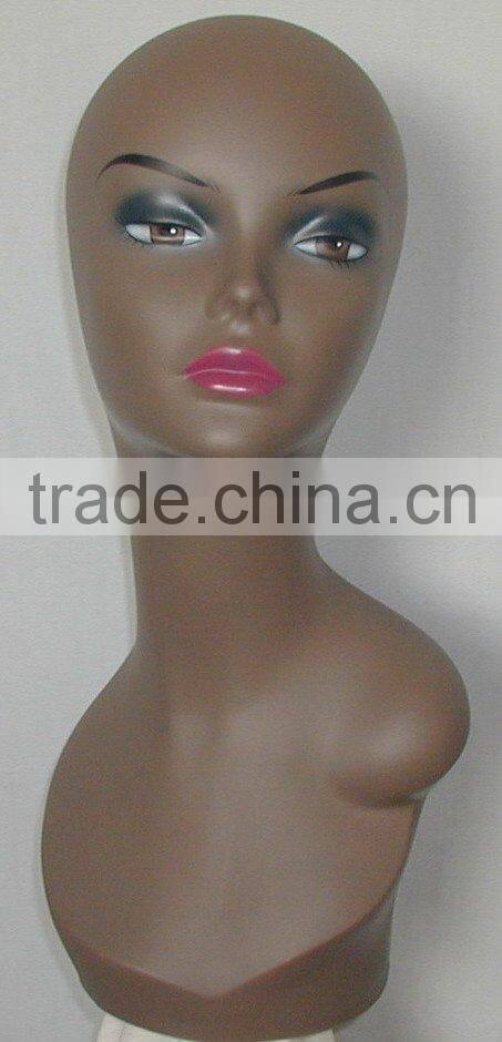 natural skin color mannequine head