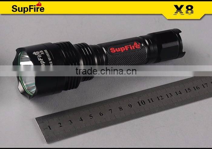 Supfire X8 Rechargeable Flashlight 10w Led Waterproof Torch