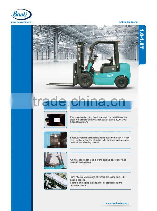 1.5 ton gas forklift