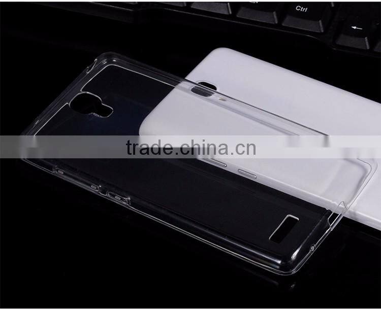 2016 new products Factory direct supple Ultra thin transpatent clear custom tpu case for xiaomi redmi note