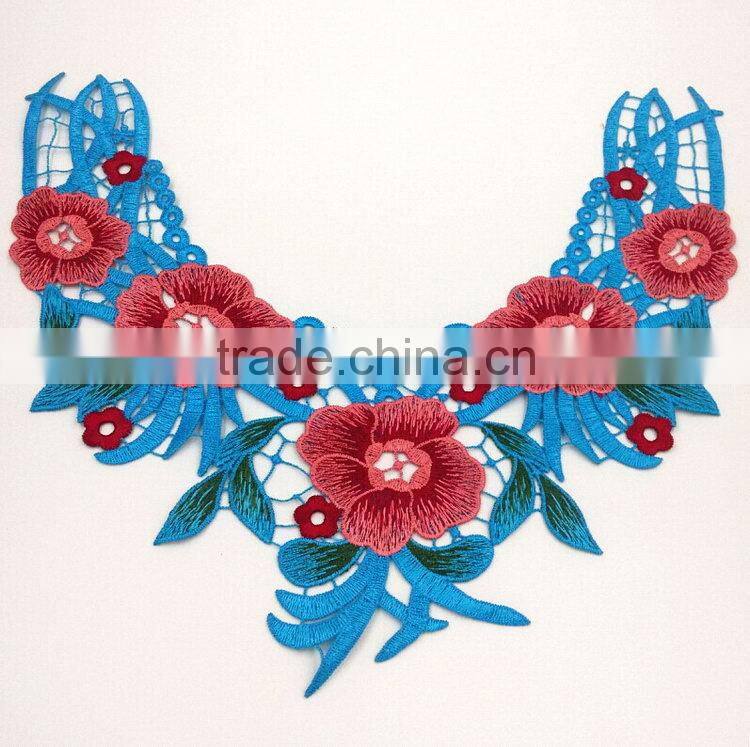 Top quality unique 2016 new water soluble neck lace