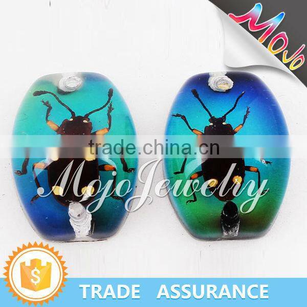 Wholesale 12 Colors Change Mood Animal Charm for Mens Bracelet