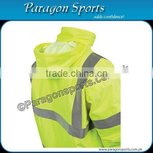 Hi-vis Safety Pant with reflective tapes , Fluorescent yellow
