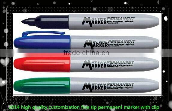 High-quality colored indelible marker pen