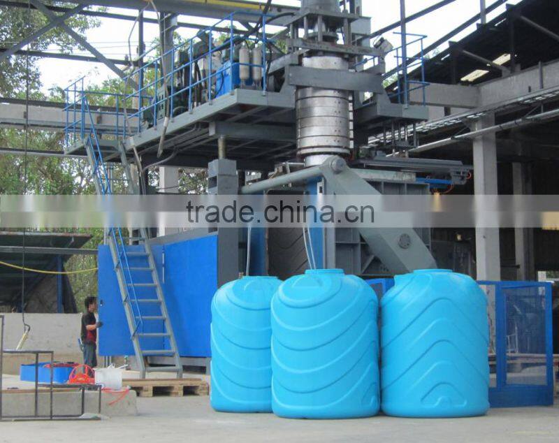 Newest technology 2000L plastic blow moulding machine // water tank making machine