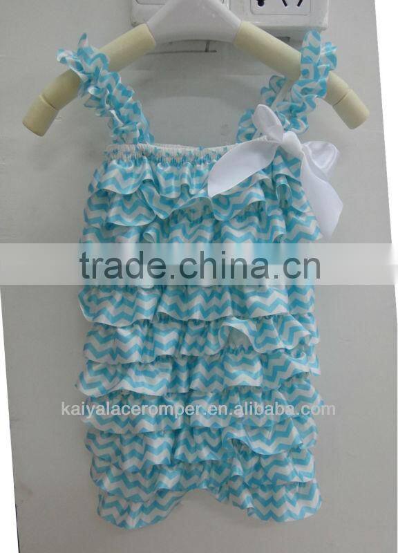latest!!babies summer clothes chevron rompers adorable baby clothes fashion baby satin carters with bows chevron romper