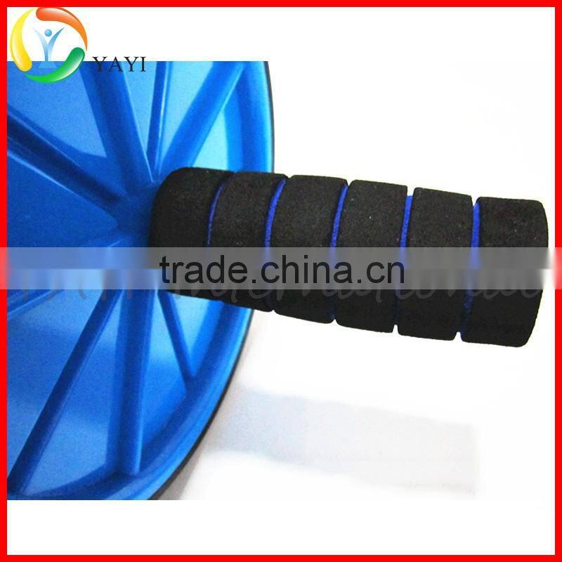 No-Slip Comfort Grips Dual Wheel Ab Roller