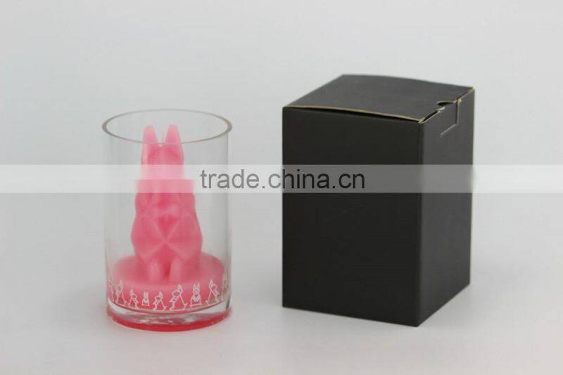 Panda shaped Paraffin Candles