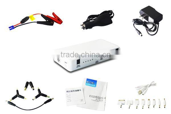 AC free sample 12V 12000mAh multi-function jump starter portable low self-discharge emergency jump start battery
