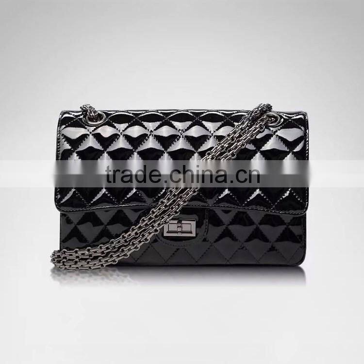 2015 guangzhou fashion designer shoulder bag, ladies chain bags