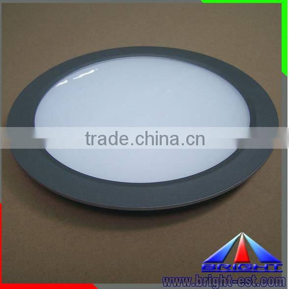 10W round LED panel light,AC 100-240v flat panel lighting