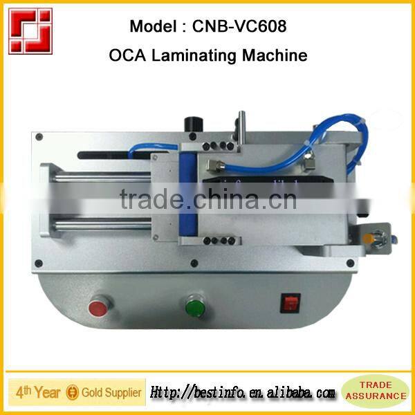 Hot sale Automatic vacuum OCA Film laminating machine for LCD Touch Screen Refurbishing(CNB-VC608)
