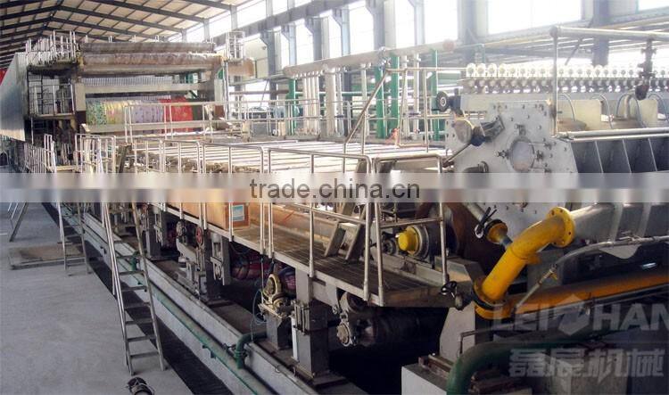 Factory price Kraft paper making machine to make recycled paper