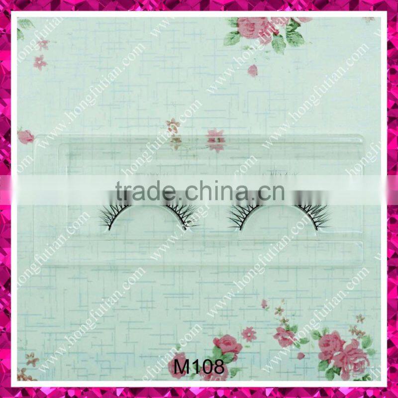 Hand made custome private label false eyelash mink fur lash