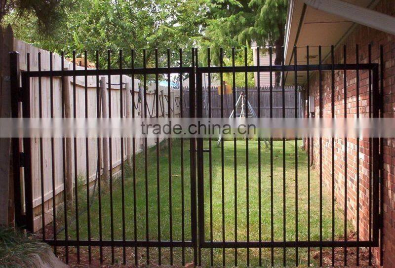 PVC Coated wrought iron gates garden gate