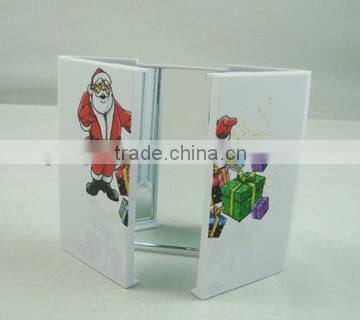 advertising gift 3 ways foldable mirror/ make up mirror