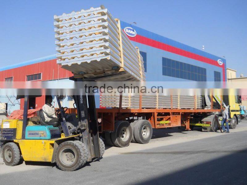Insulated Sandwich PU Panels for Roof , wall , Ceiling , Floor in UAE , Dubai , Abu Dhabi , Sharjah , Qatar