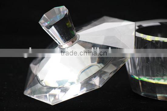 Transparent Crystal Gift Crystal Casket for Home Decoration