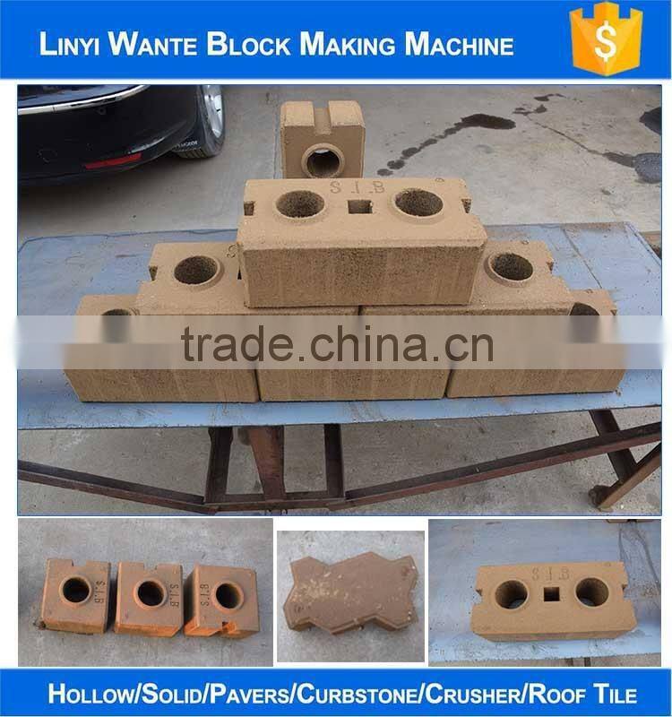 WT1-10 diesel type pakistan clay bricks machine