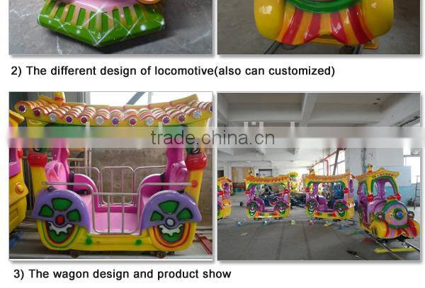 CE 14 seats beautiful amusement electric mini train