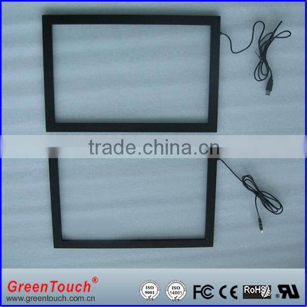 17"IR Touch Frame Overlay with simple Plug and Play USB interface