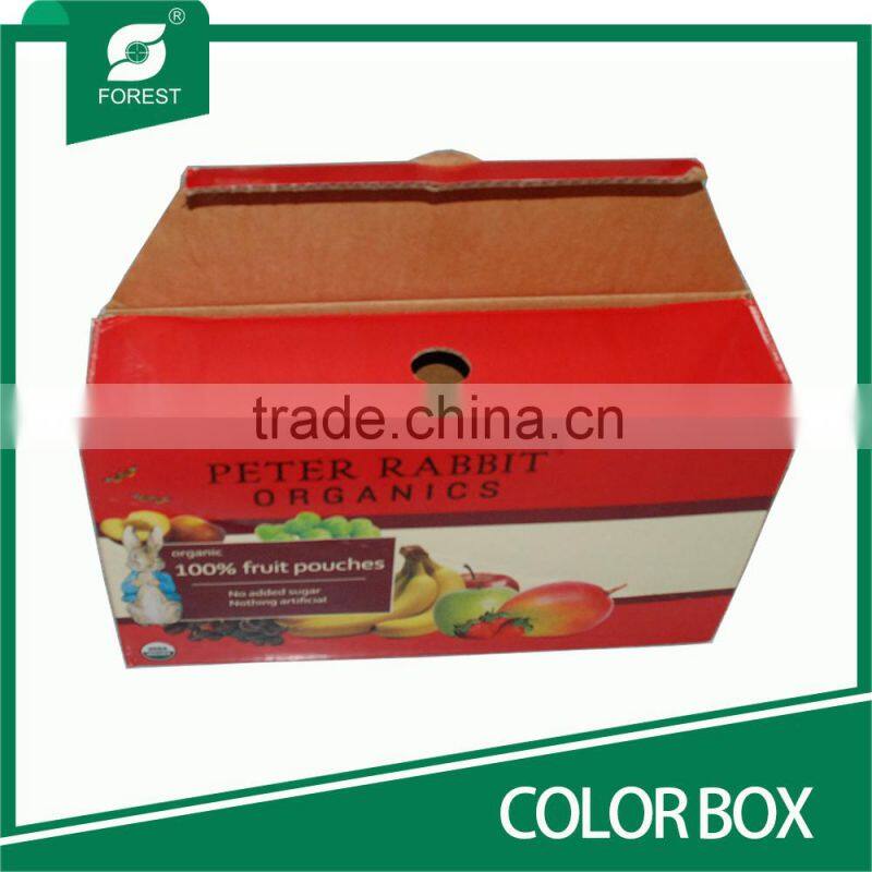CUSTOMIZED PRINT PAPER COLOR BOXES FOR FRUITS WHOLESALE