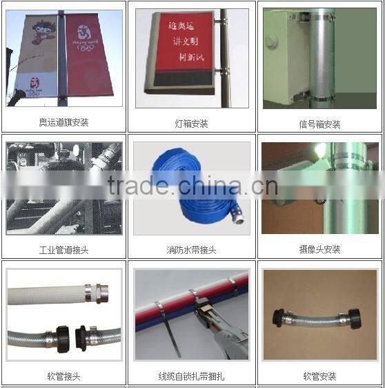 reusable cable tie machine ladder type stainless steel cable tie
