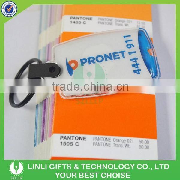 Brand Name Cheap Custom Led PVC Keyring for Football