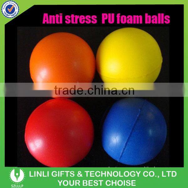 Colorful customized memory foam ball