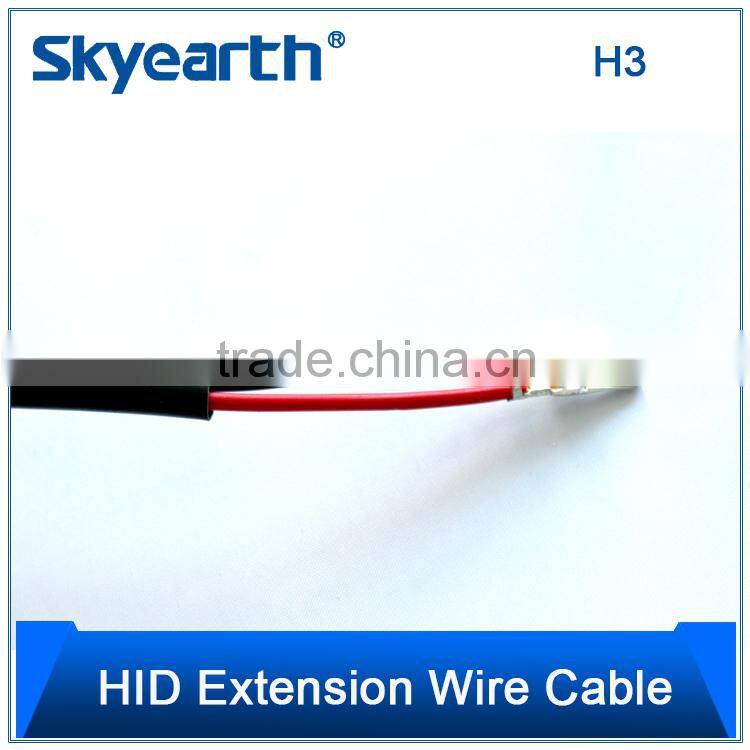 100% Waterprooft And Shockprooft H3 HID Wiring Harness Power Extension Cord