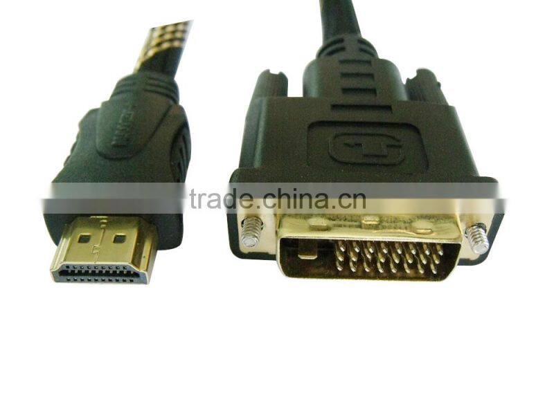2014 hot sell high speed cheap hdmi male to vga female cable