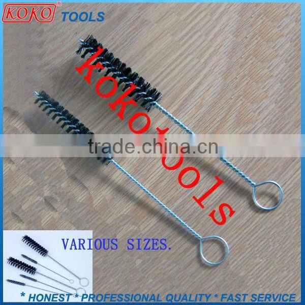 Twisted stainless steel wire test test tube clean brush
