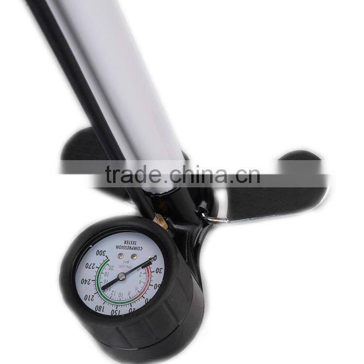 hot sale white steel hand bike pump