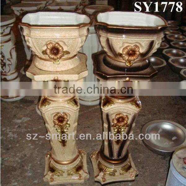 Painting 36 inches pottery decoration school pot