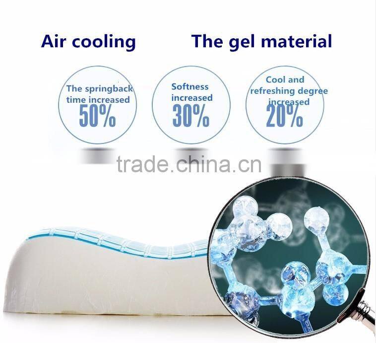 High quality comfort trddition memory foam pillow with Cooling Gel