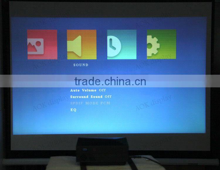 GM60 Projector Mini Pico portable proyector With HDMI Projector Support 1920*1080 Mini LCD 1080P 3D Home Theater Projector