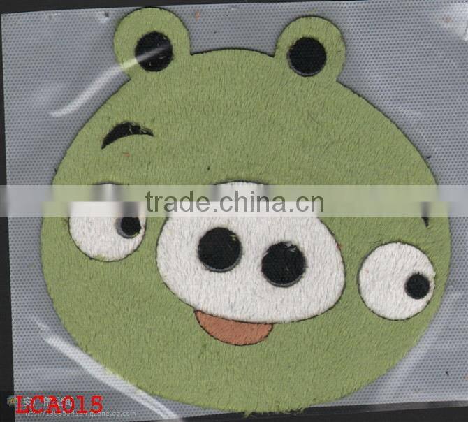 Fashion fabric applique patterns for childrens garment