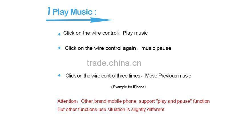 3.5mm male to male with volume control stereo cable for apple iphone samsung galaxy HTC smartphones